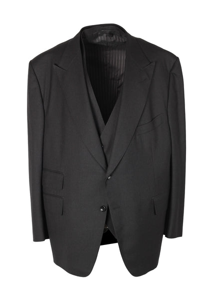 TOM FORD Windsor Gray 3 Piece Suit Size 60 / 50R U.S. Wool Fit A