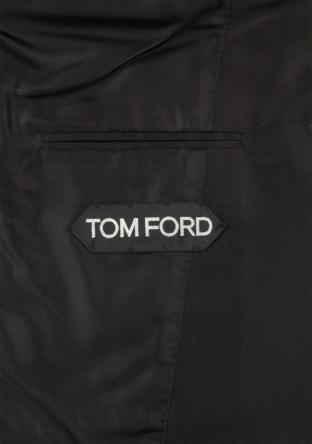 TOM FORD Atticus Black Silk Suit Size 46 / 36R U.S.