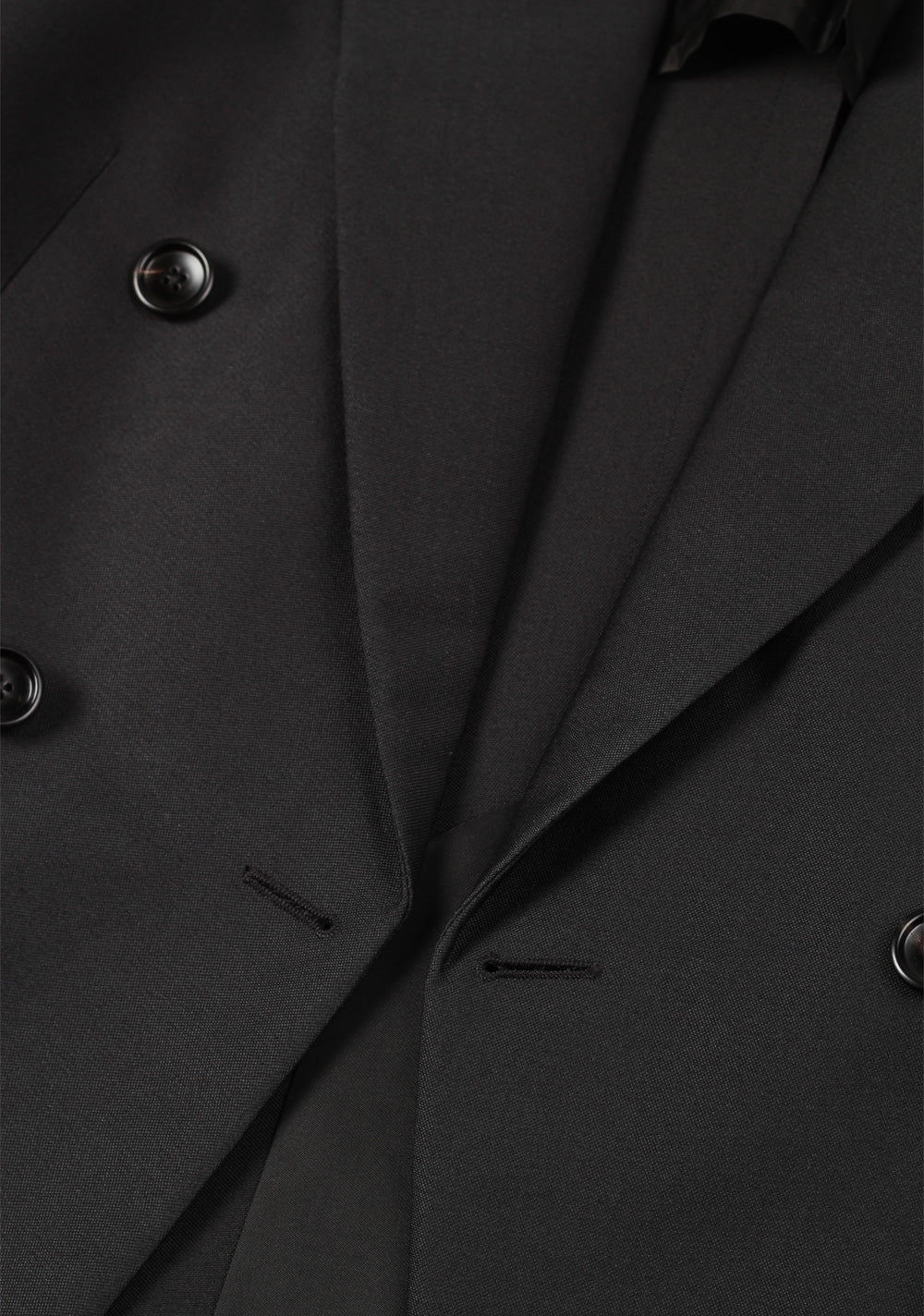 TOM FORD Cooper Black Double Breasted Sport Coat Size 46 / 36R U.S.