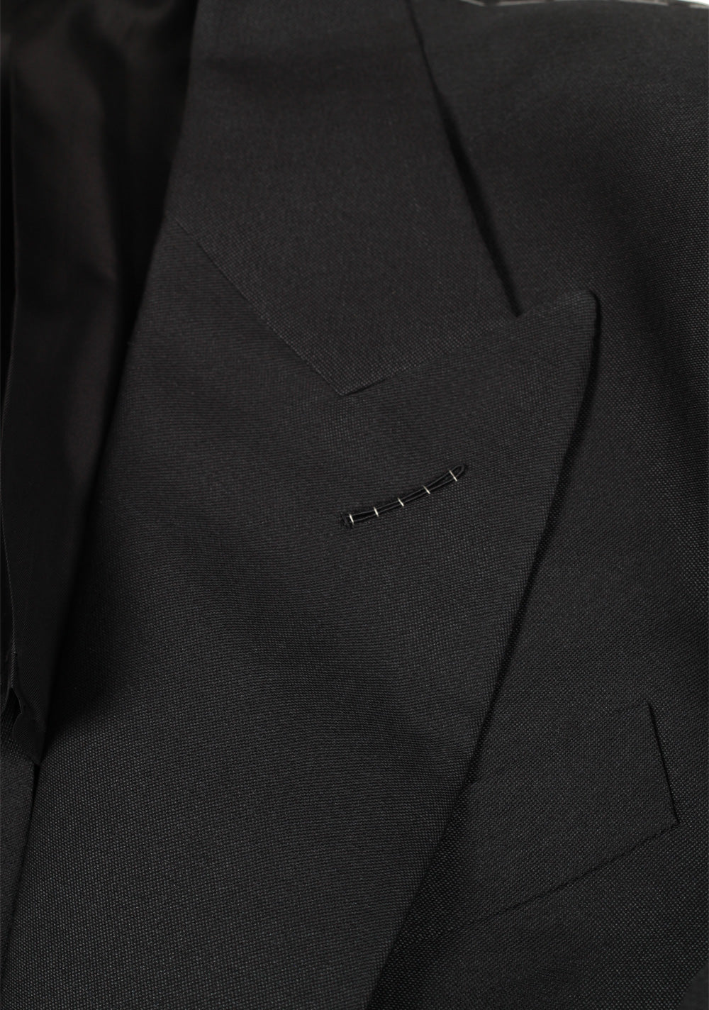 TOM FORD Cooper Black Double Breasted Sport Coat Size 46 / 36R U.S.