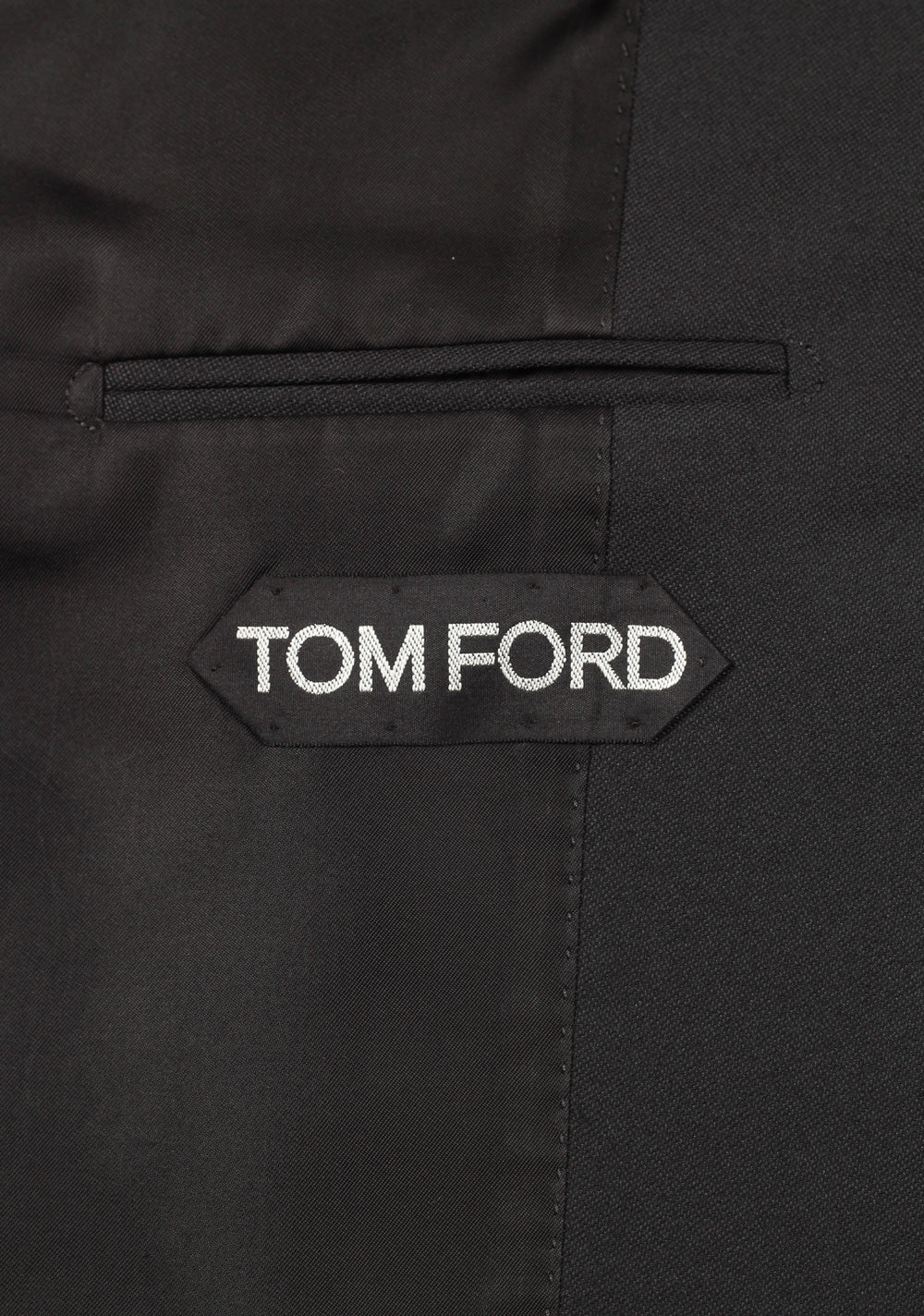 TOM FORD Cooper Black Double Breasted Sport Coat Size 46 / 36R U.S.