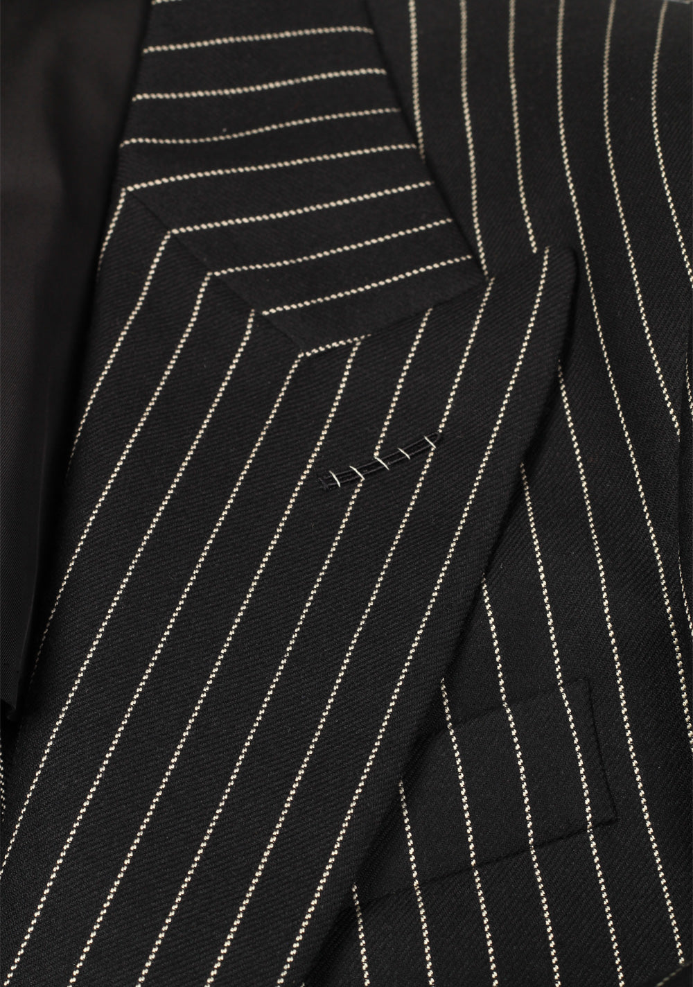 TOM FORD Cooper Striped Black Sport Coat Size 46 / 36R U.S.