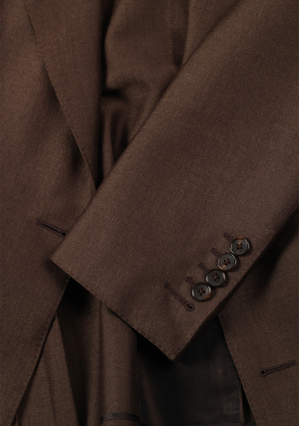 TOM FORD Shelton Brown Double breasted Sport Coat Size 46 / 36R U.S.