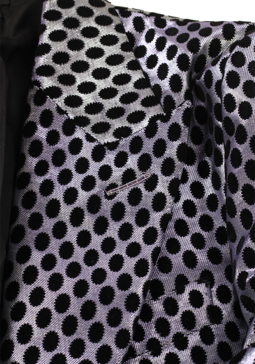 TOM FORD New Spencer Black Silver Sport Coat Size 46 / 36R U.S.