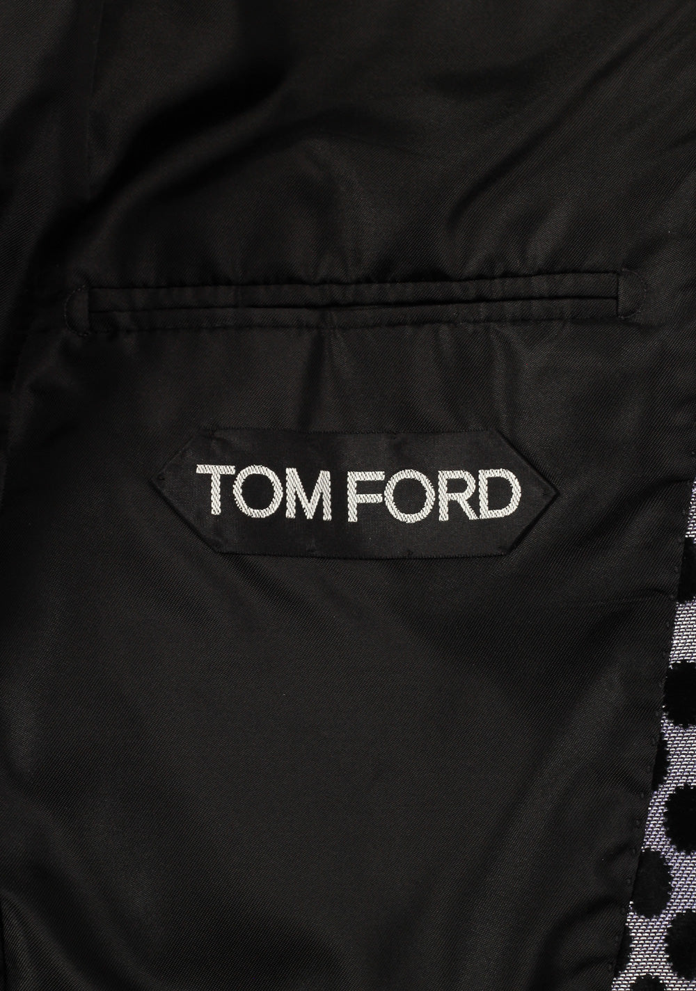 TOM FORD New Spencer Black Silver Sport Coat Size 46 / 36R U.S.