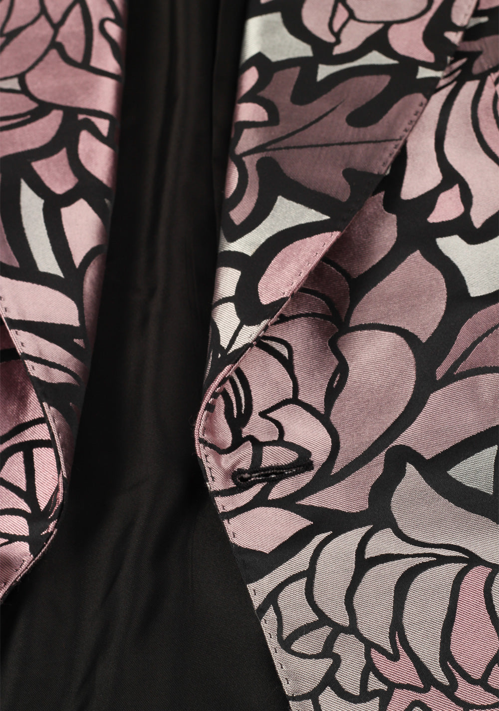 TOM FORD Lamè Lily Floral Atticus Cocktail Dinner Jacket Size 46 / 36R