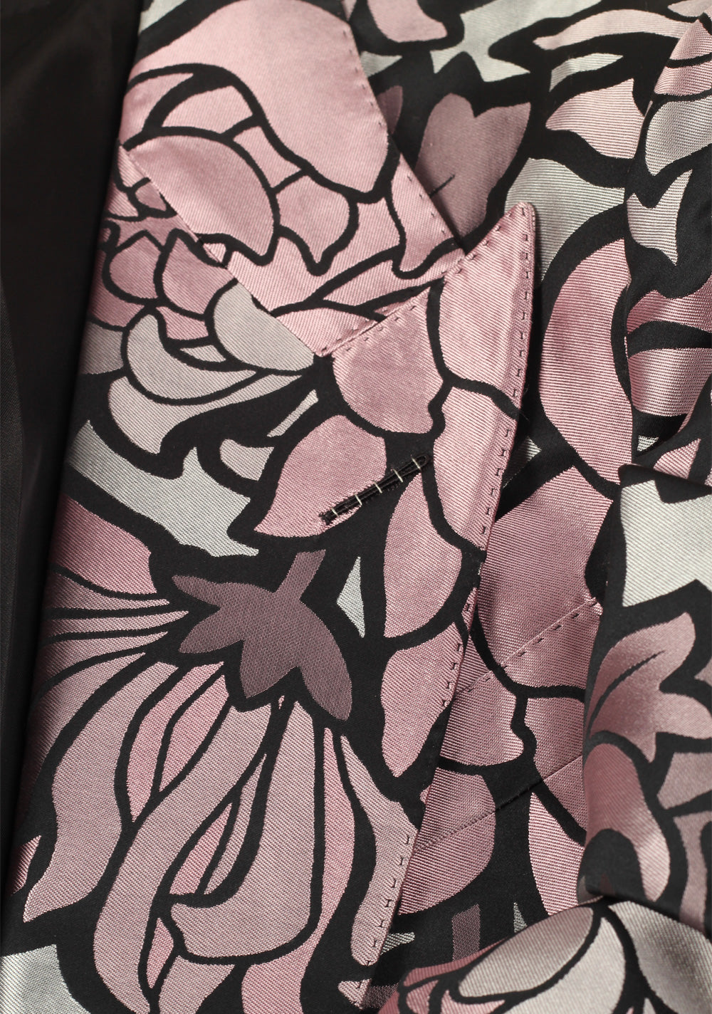 TOM FORD Lamè Lily Floral Atticus Cocktail Dinner Jacket Size 46 / 36R