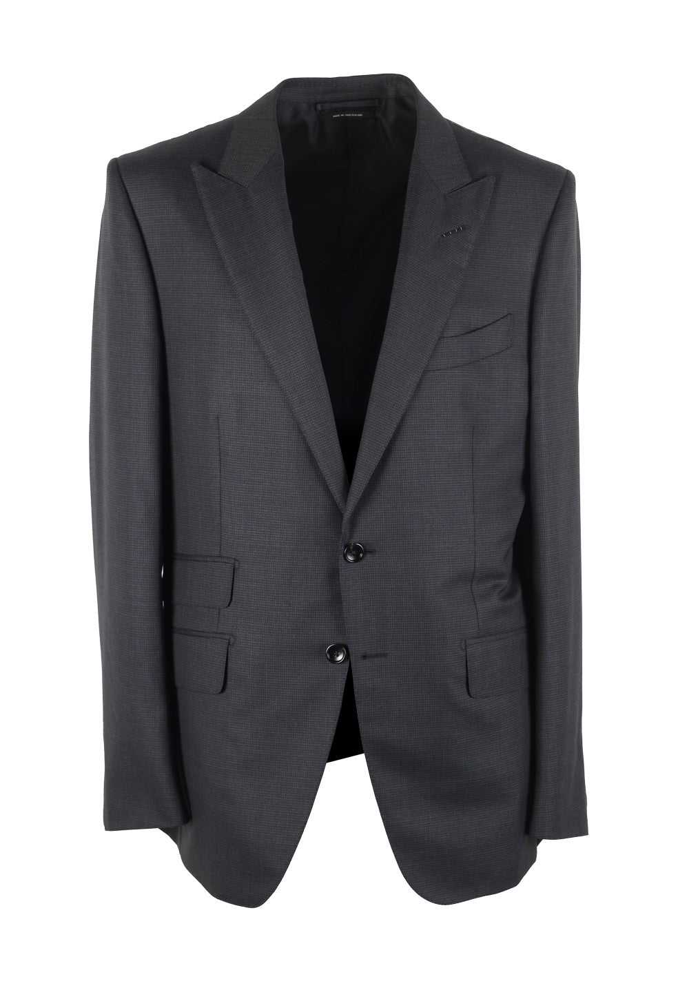 TOM FORD O'Connor Checked Gray Suit Size 52 / 42R U.S. In Wool Fit Y