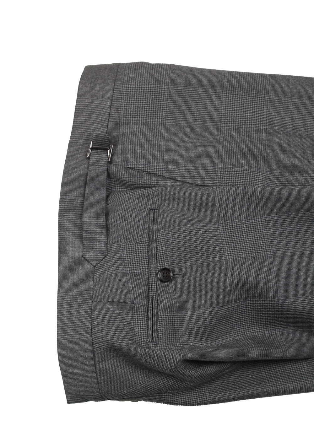 TOM FORD Shelton Gray Checked Suit Size 54 / 44R U.S. In Wool