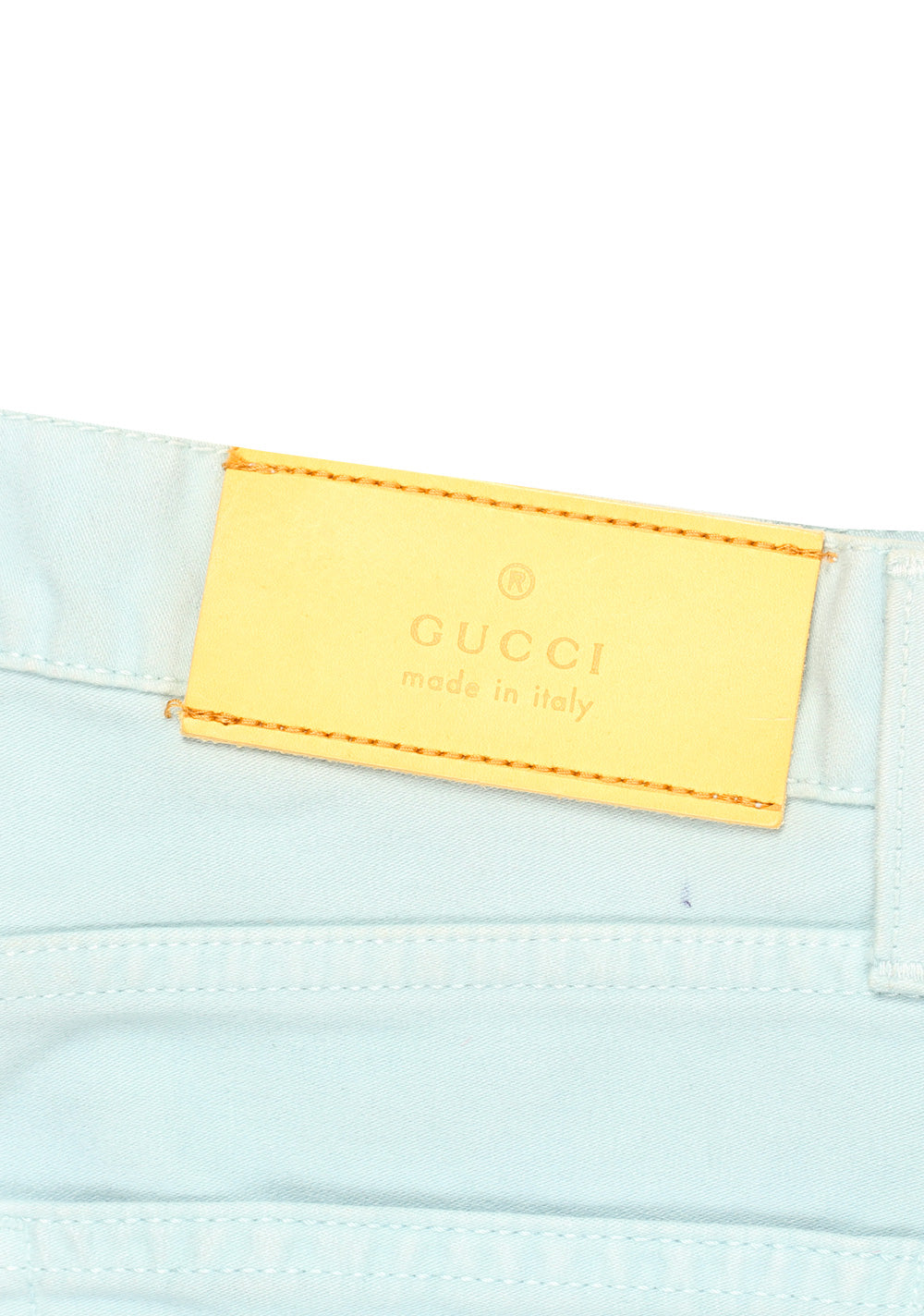 Gucci Blue 5 Pocket Jeans Trousers Size 48 / 32 U.S. In Cotton