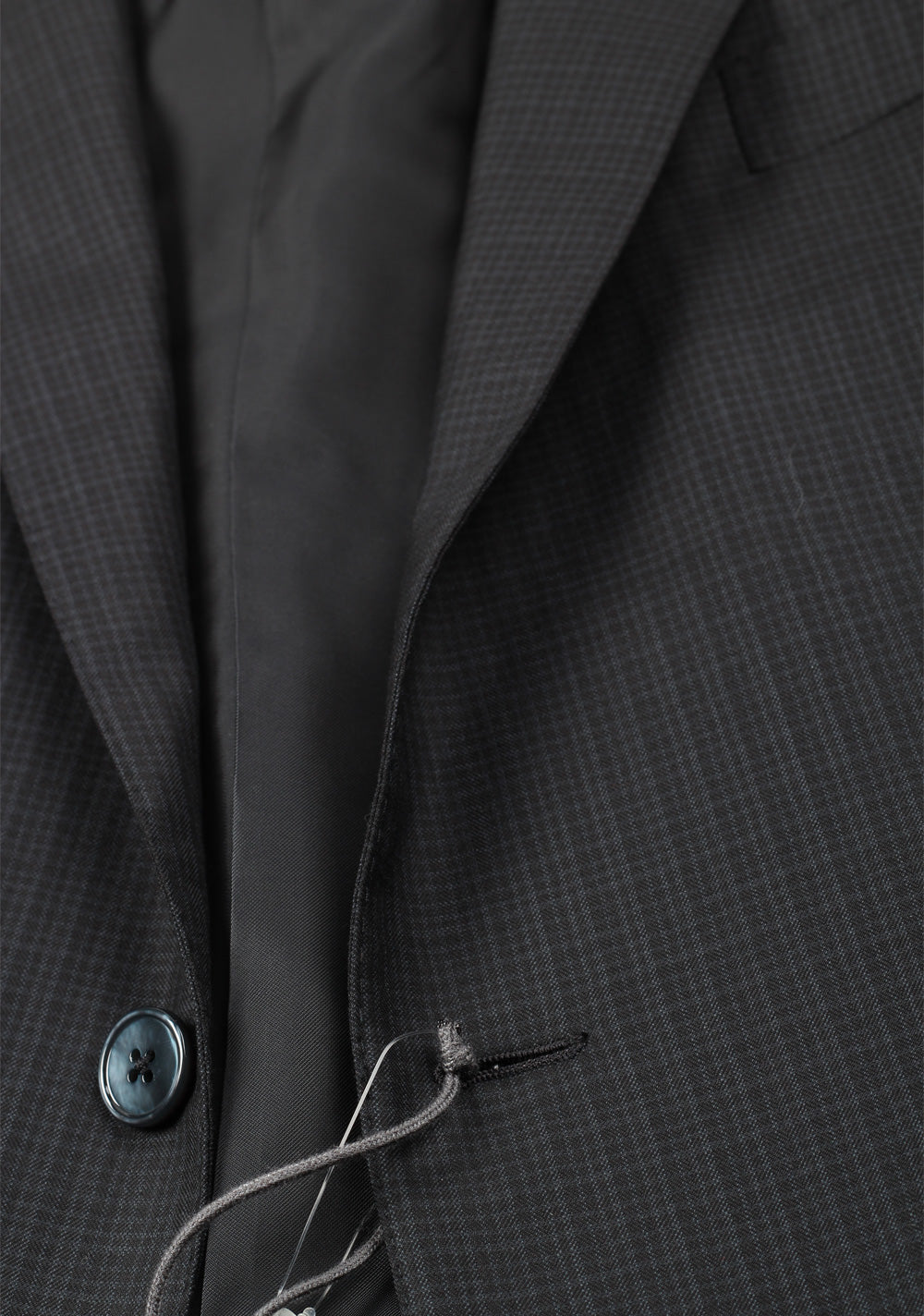ZEGNA Milano Gray 15 Milmil 15 Checked Suit Size 56 / 46R U.S.