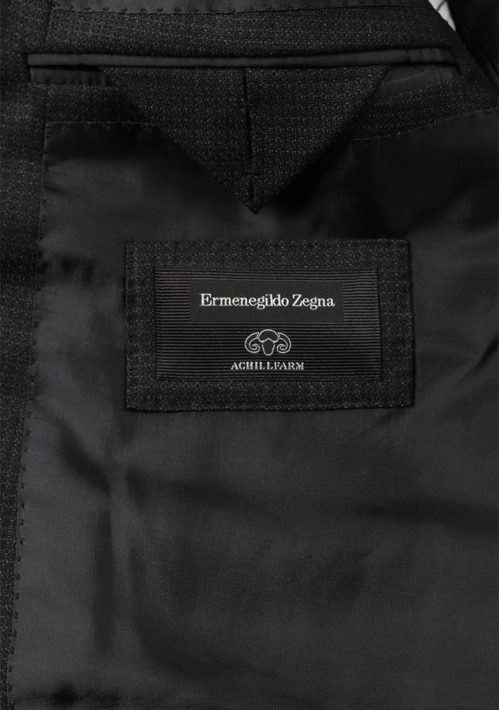 ZEGNA Milano Easy Achillfarm Gray Checked Sport Coat Size 48 / 38R U.S.