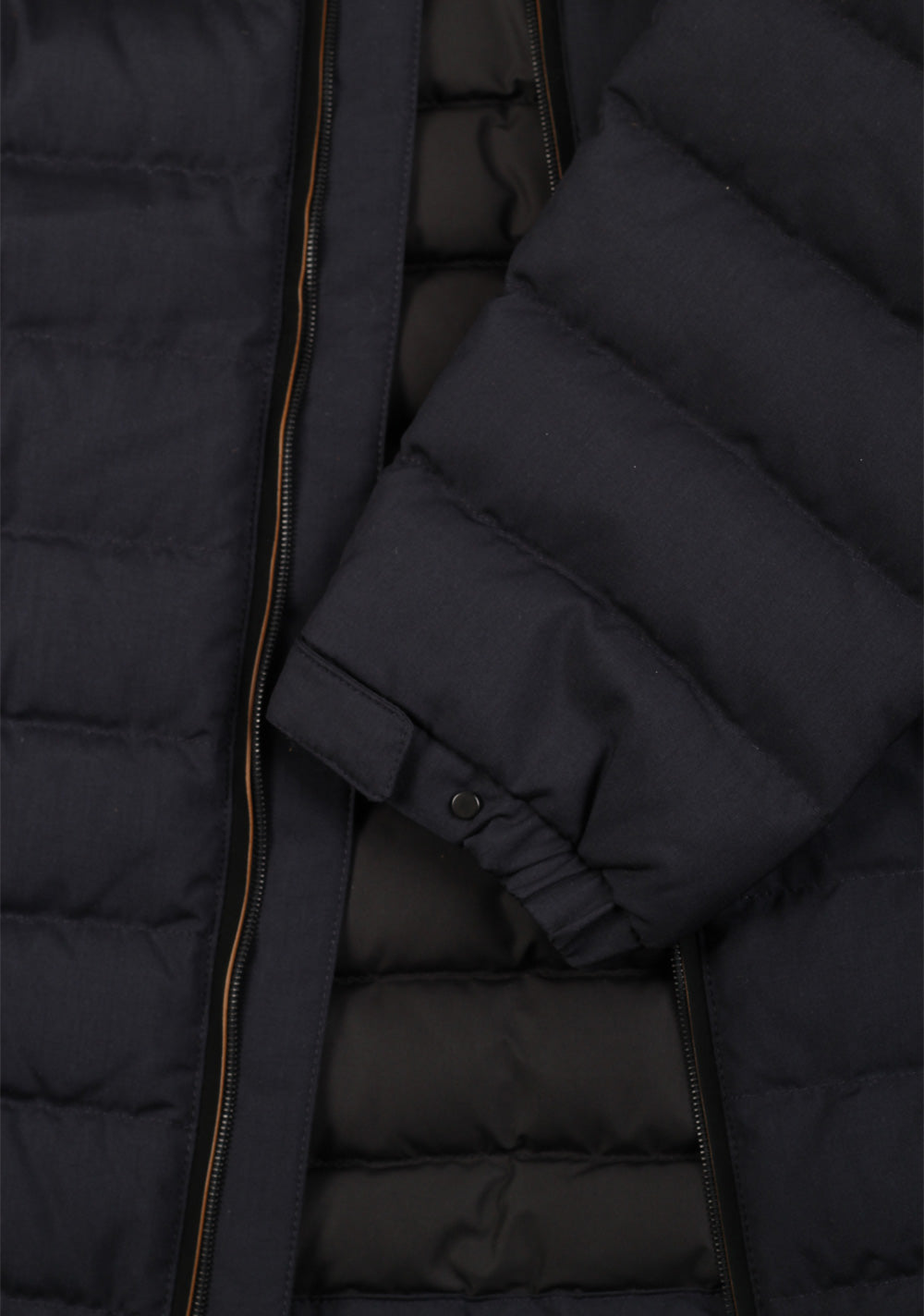ZEGNA Blue Leggerissimo Padded Coat Size 48 / 38R U.S.