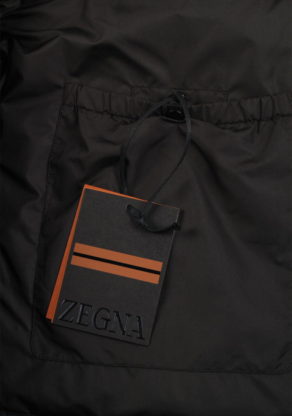 ZEGNA Blue Leggerissimo Padded Coat Size 48 / 38R U.S.