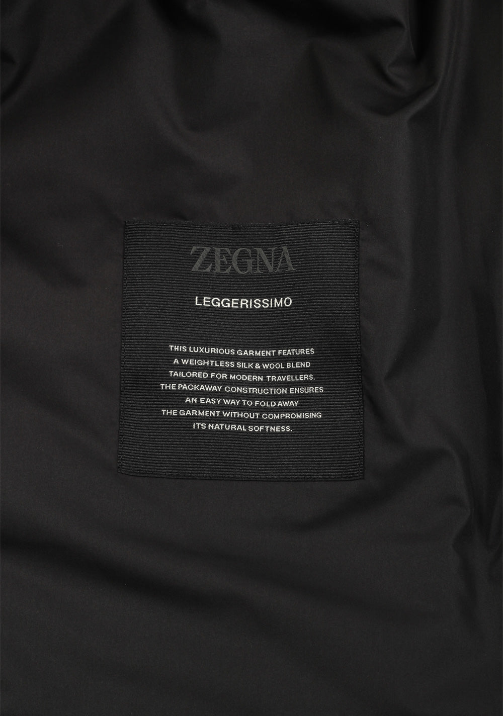 ZEGNA Blue Leggerissimo Padded Coat Size 48 / 38R U.S.
