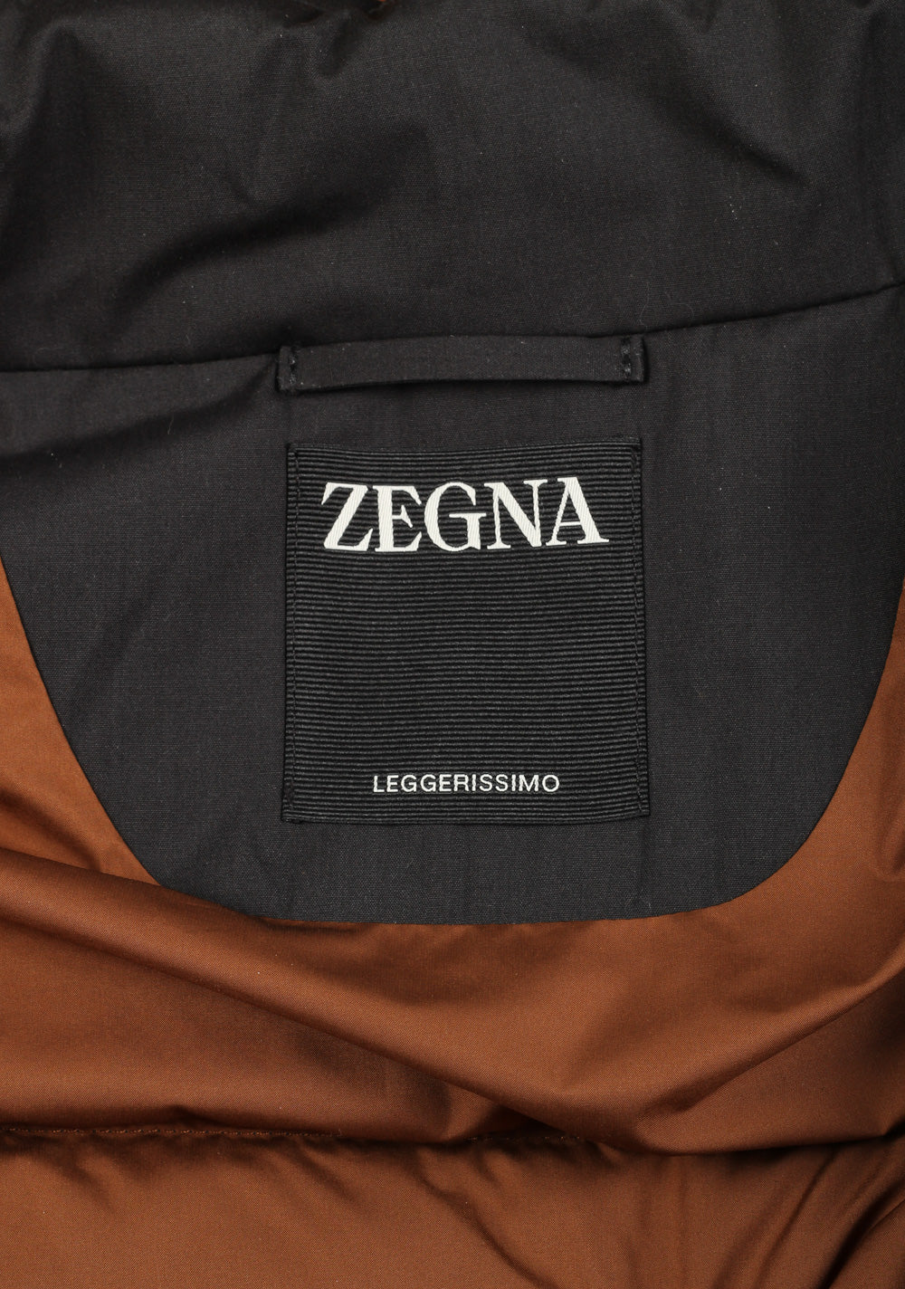 ZEGNA Black Leggerissimo Padded Coat