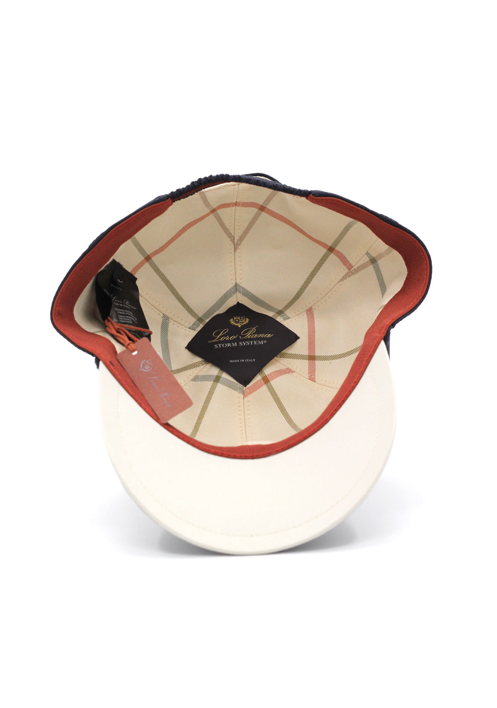 Loro Piana Navy Blue Storm System Baseball Cap