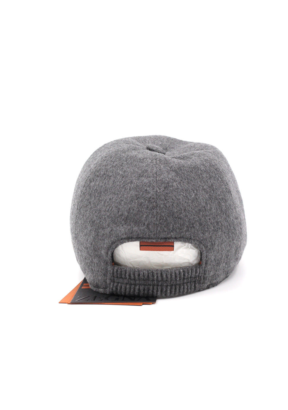ZEGNA Oasi Cashmere Gray Baseball Cap