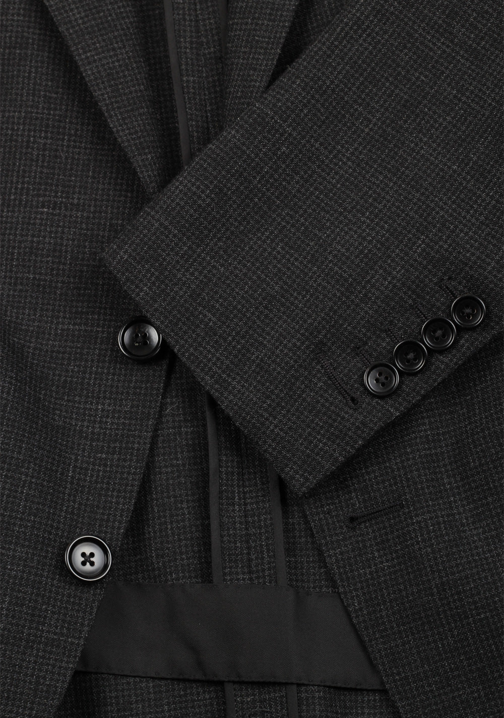 TOM FORD O'Connor Checked Gray Sport Coat Size 48 / 38R U.S. Fit Y