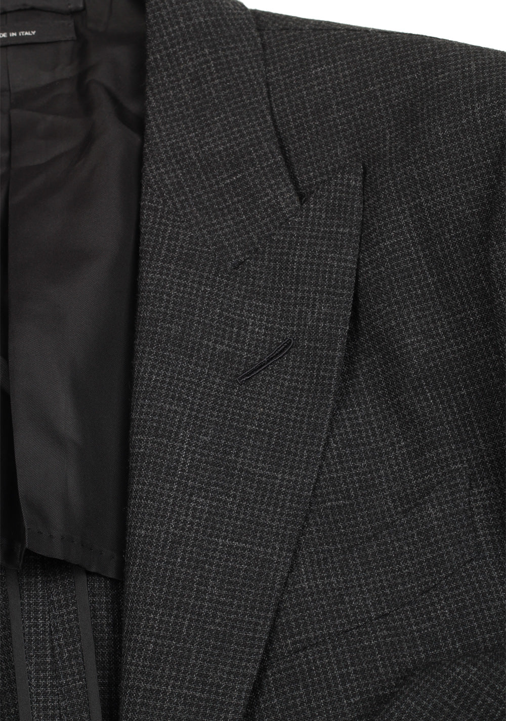 TOM FORD O'Connor Checked Gray Sport Coat Size 48 / 38R U.S. Fit Y