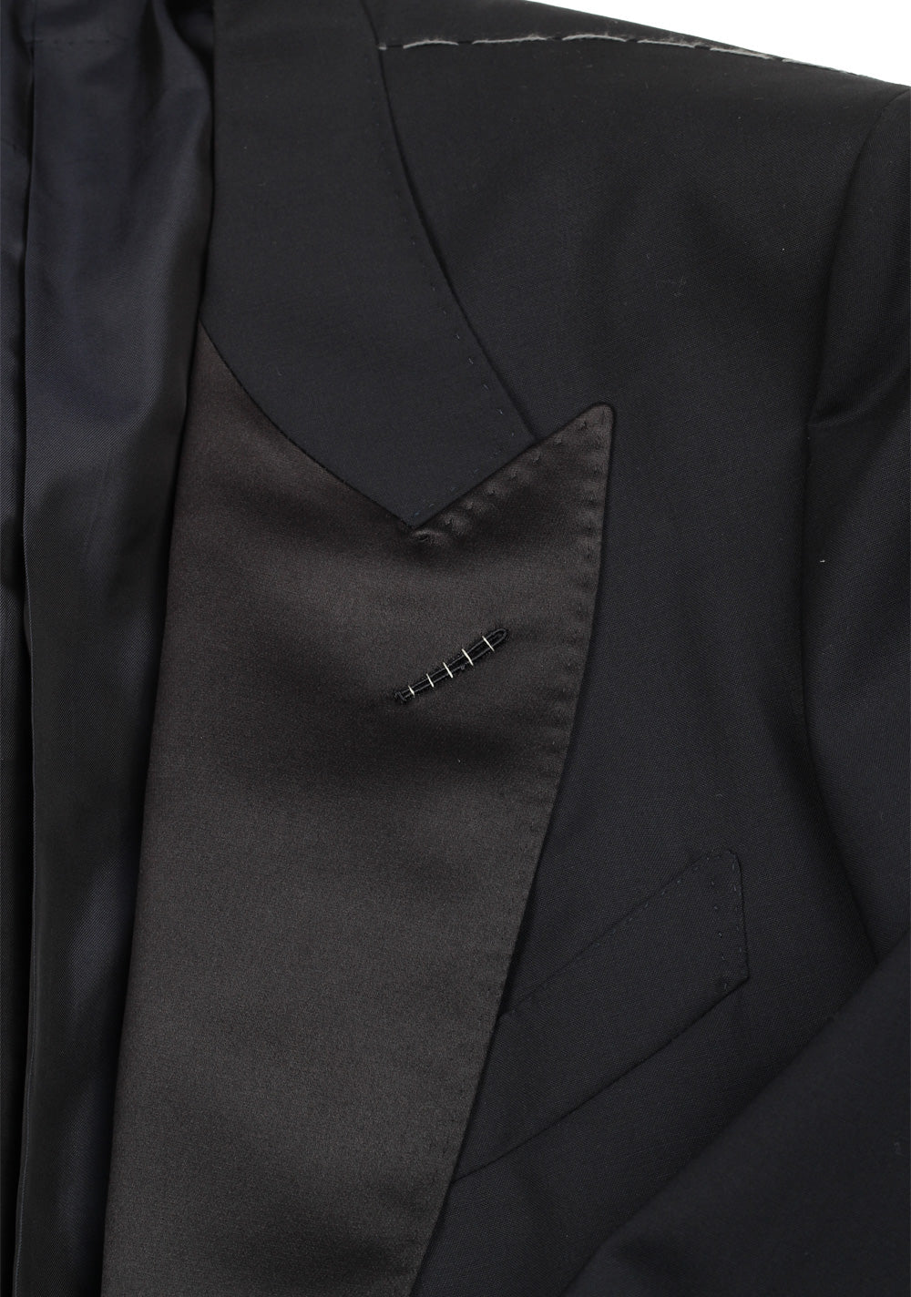 TOM FORD Shelton Black Tuxedo Dinner Jacket Size 56 / 46R U.S.