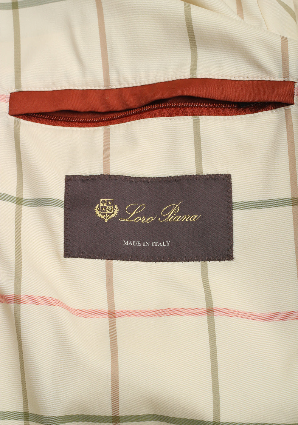 Loro Piana Beige Suede Bomber Jacket Coat