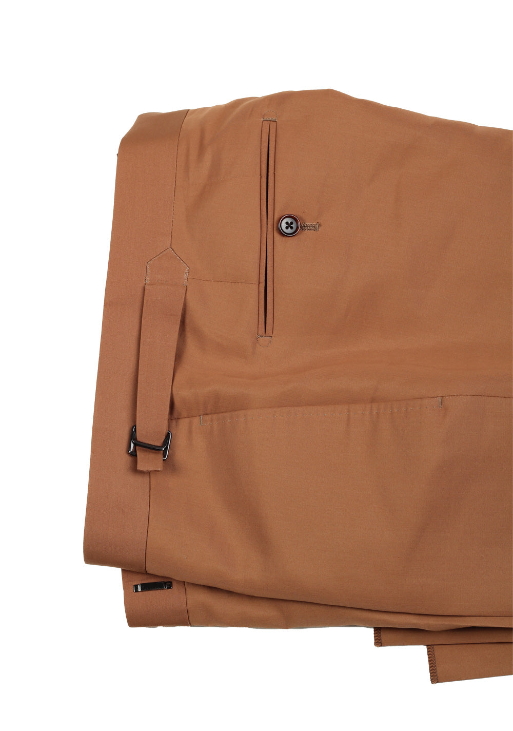 TOM FORD Shelton Brown Suit Size 50 / 40R U.S. In Linen Silk