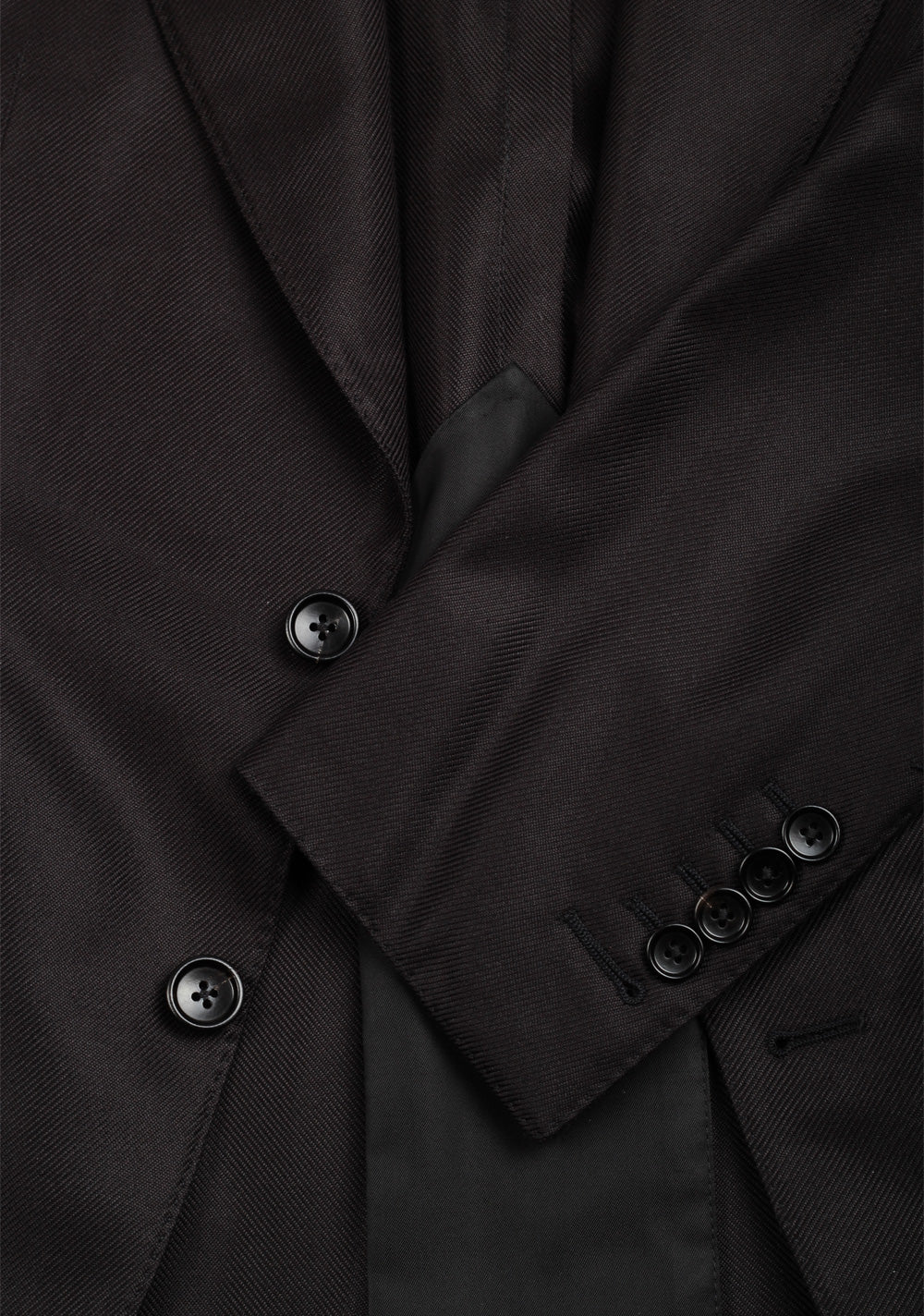 TOM FORD Dyllan Black Solid Sport Coat Size 46 / 36R U.S.