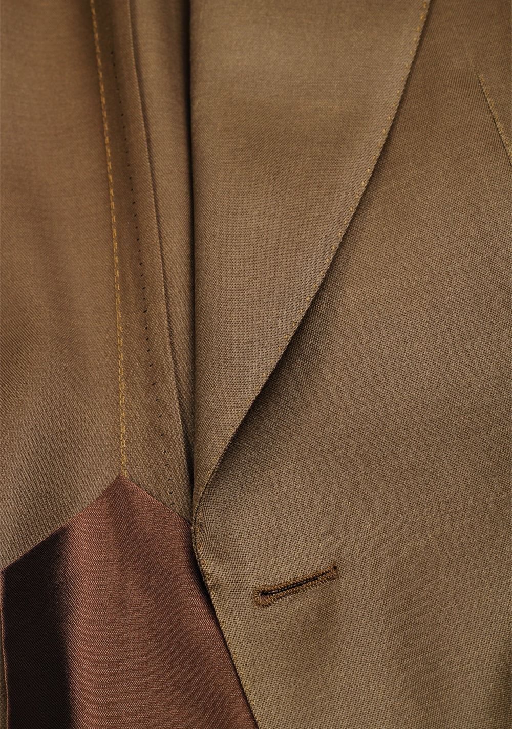 TOM FORD Atticus Brown Solid Sport Coat Size 46 / 36R U.S.
