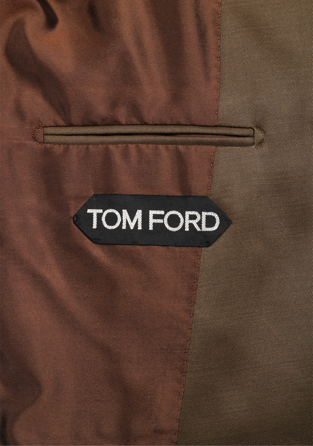 TOM FORD Atticus Brown Solid Sport Coat Size 46 / 36R U.S.