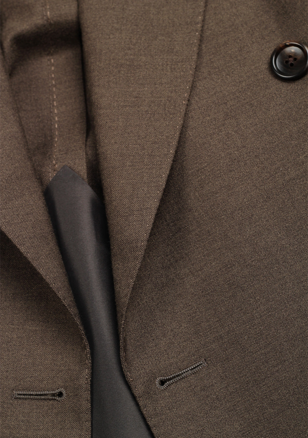 TOM FORD Atticus Brownish Gray Solid Sport Coat Size 46 / 36R U.S.