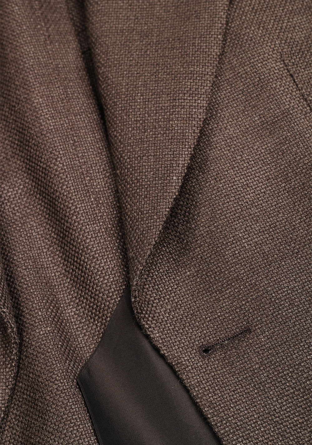 TOM FORD Atticus Brown Solid Sport Coat Size 46 / 36R U.S.