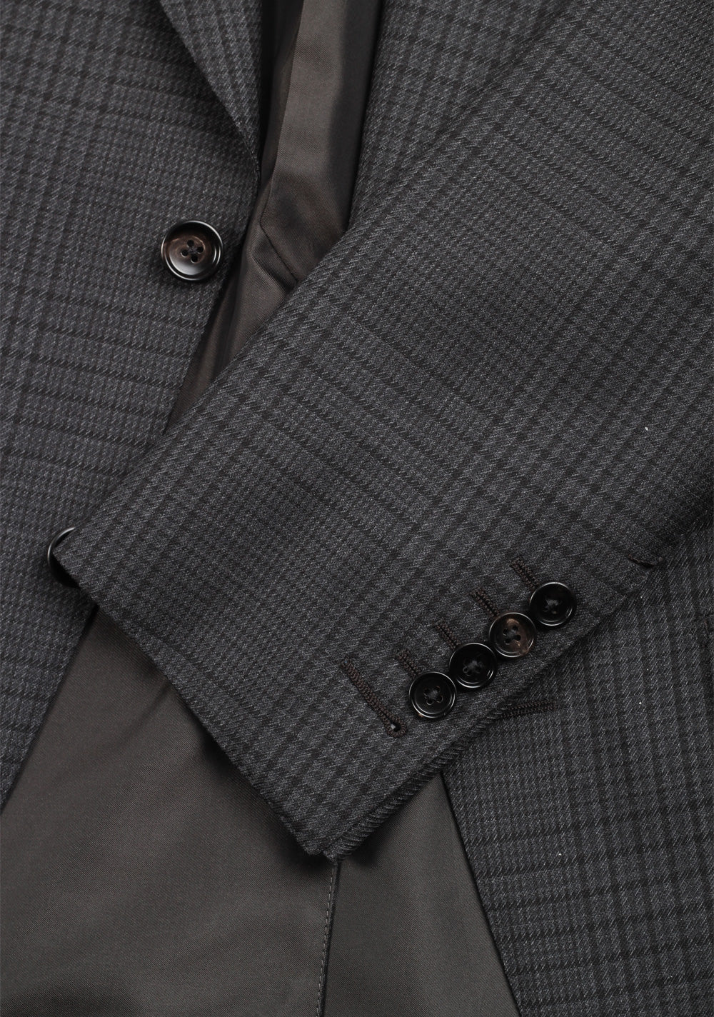 TOM FORD Atticus Gray Checked Sport Coat Size 46 / 36R U.S.