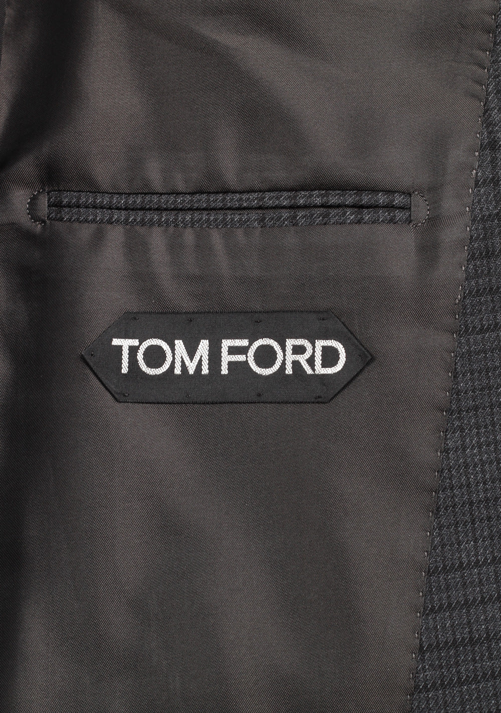 TOM FORD Atticus Gray Checked Sport Coat Size 46 / 36R U.S.