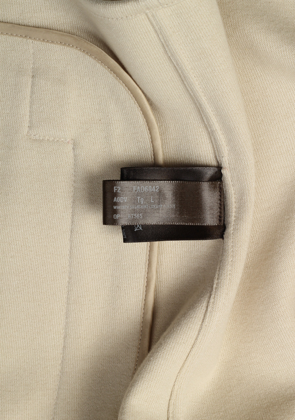 Loro Piana Beige Over Shirt Sweater Size L Large / 42R U.S. Outerwear
