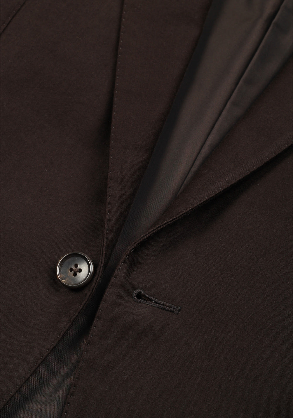 TOM FORD Shelton Brown Suit Size 48 / 38R U.S. In Cotton