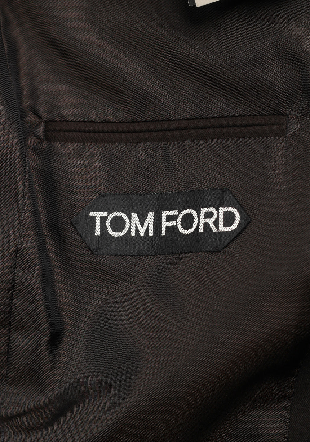 TOM FORD Shelton Brown Suit Size 48 / 38R U.S. In Cotton