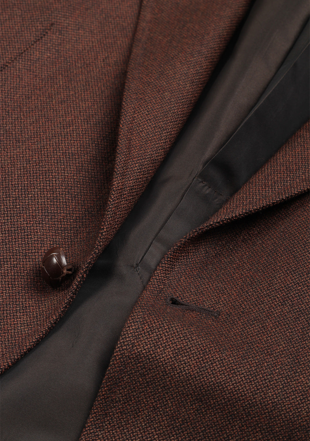 TOM FORD Basic Count Jac Brown Suit Size 48 / 38R U.S. In Wool