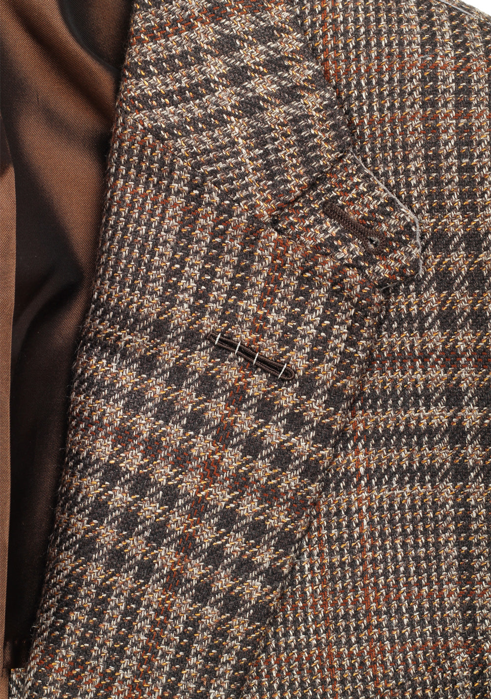 TOM FORD O'Connor Checked Brown Sport Coat Size 48 / 38R U.S.