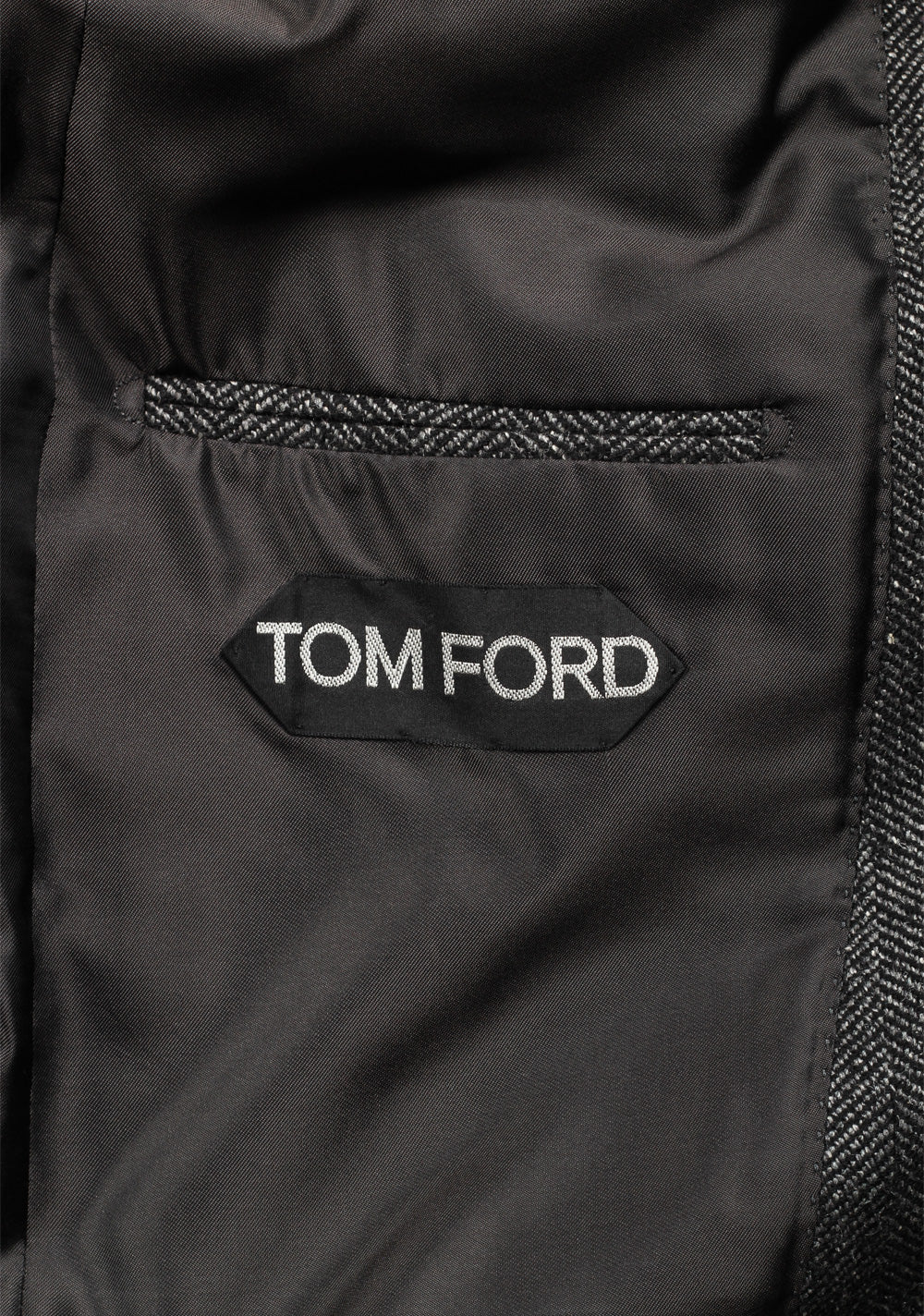 TOM FORD Wetherby Solid Gray Sport Coat Size 48 / 38R U.S. Base T