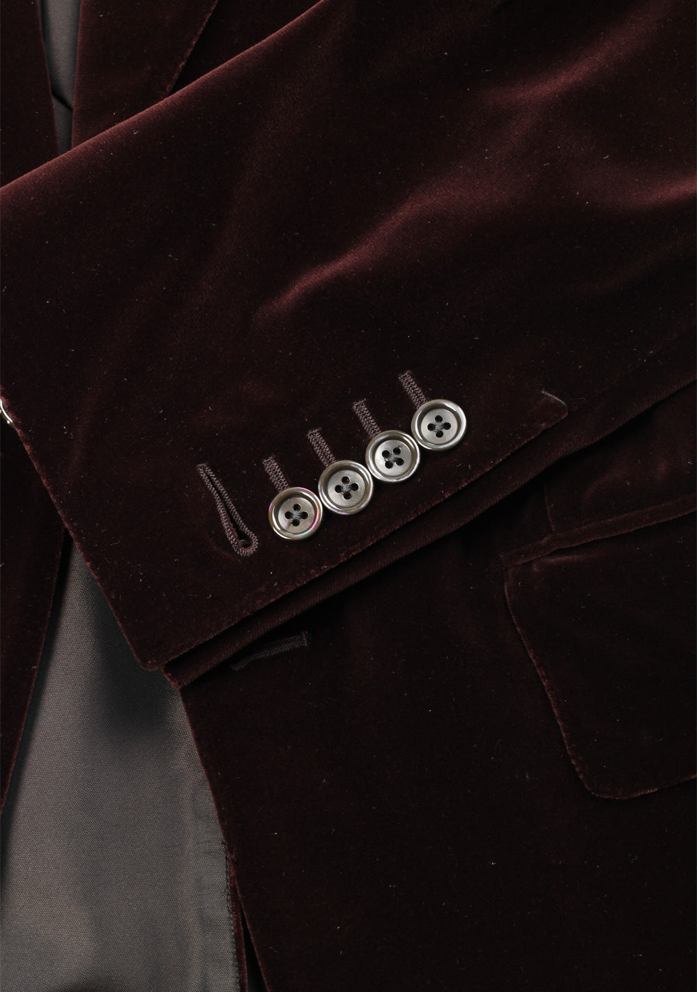TOM FORD Wetherby Burgundy Sport Coat Size 48 / 38R U.S.