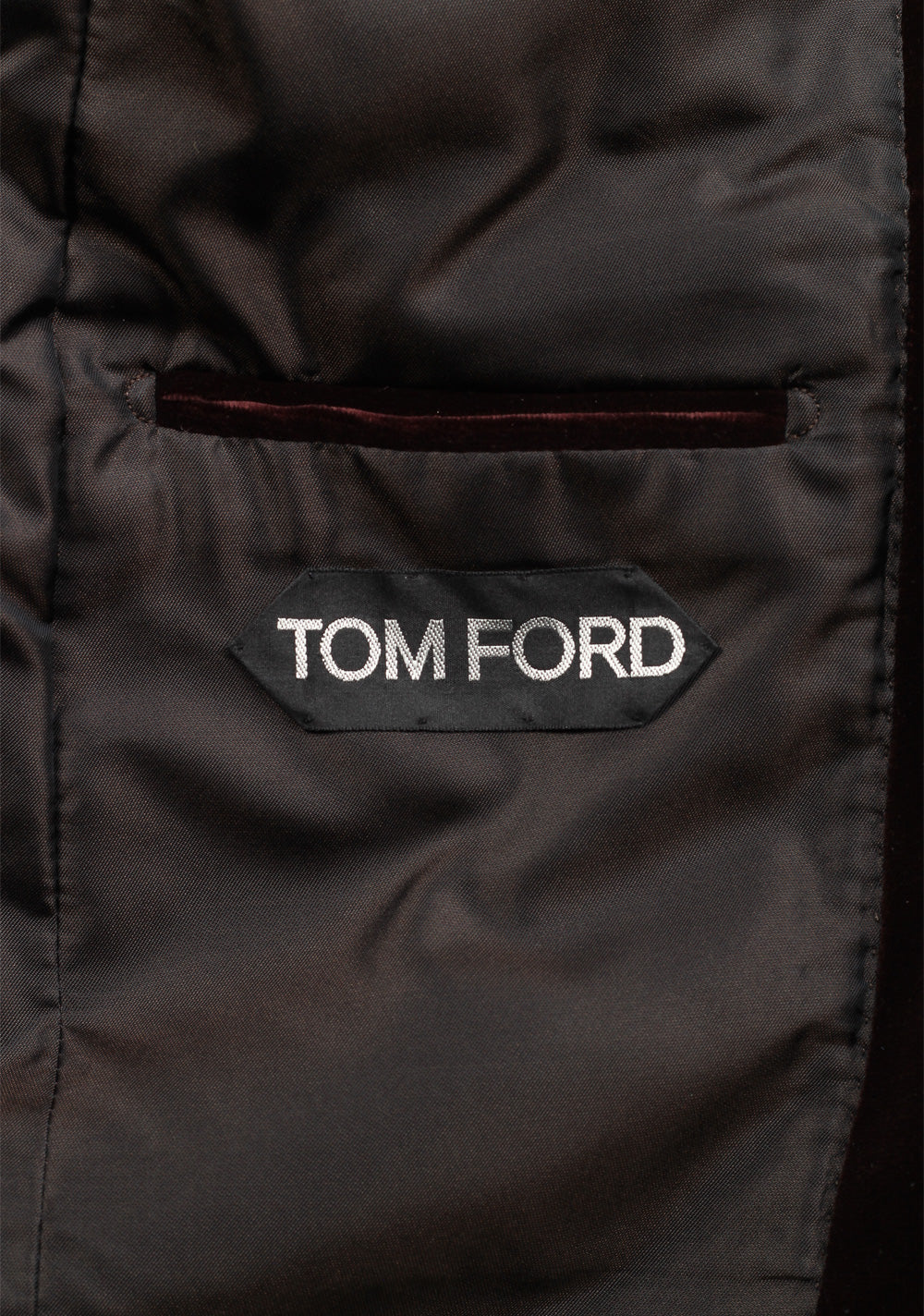 TOM FORD Wetherby Burgundy Sport Coat Size 48 / 38R U.S.