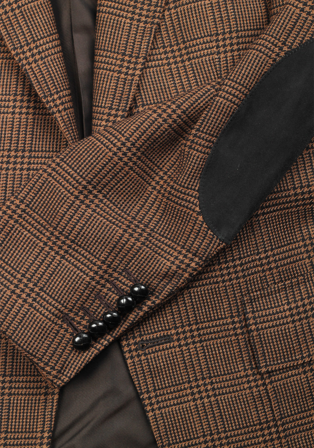 TOM FORD Basic Count Jac Checked Brown Sport Coat Size 48 / 38R U.S.