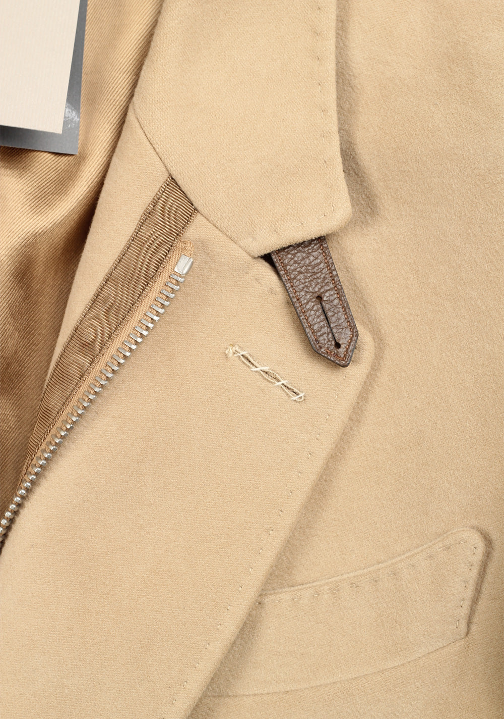 TOM FORD Camel Jacket Coat 48 / 38R U.S. in cotton