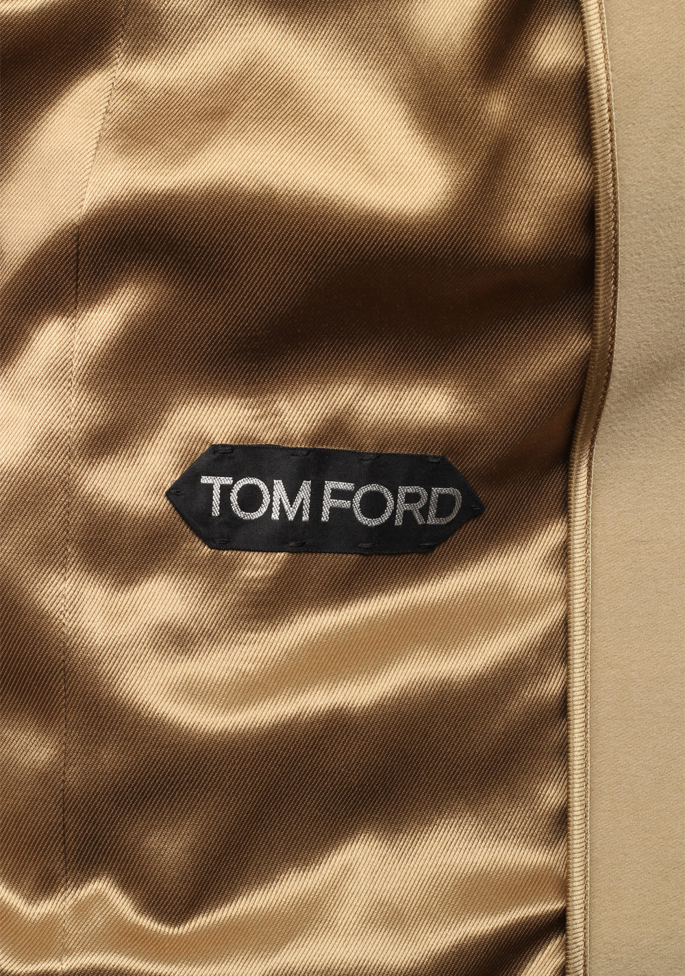 TOM FORD Camel Jacket Coat 48 / 38R U.S. in cotton