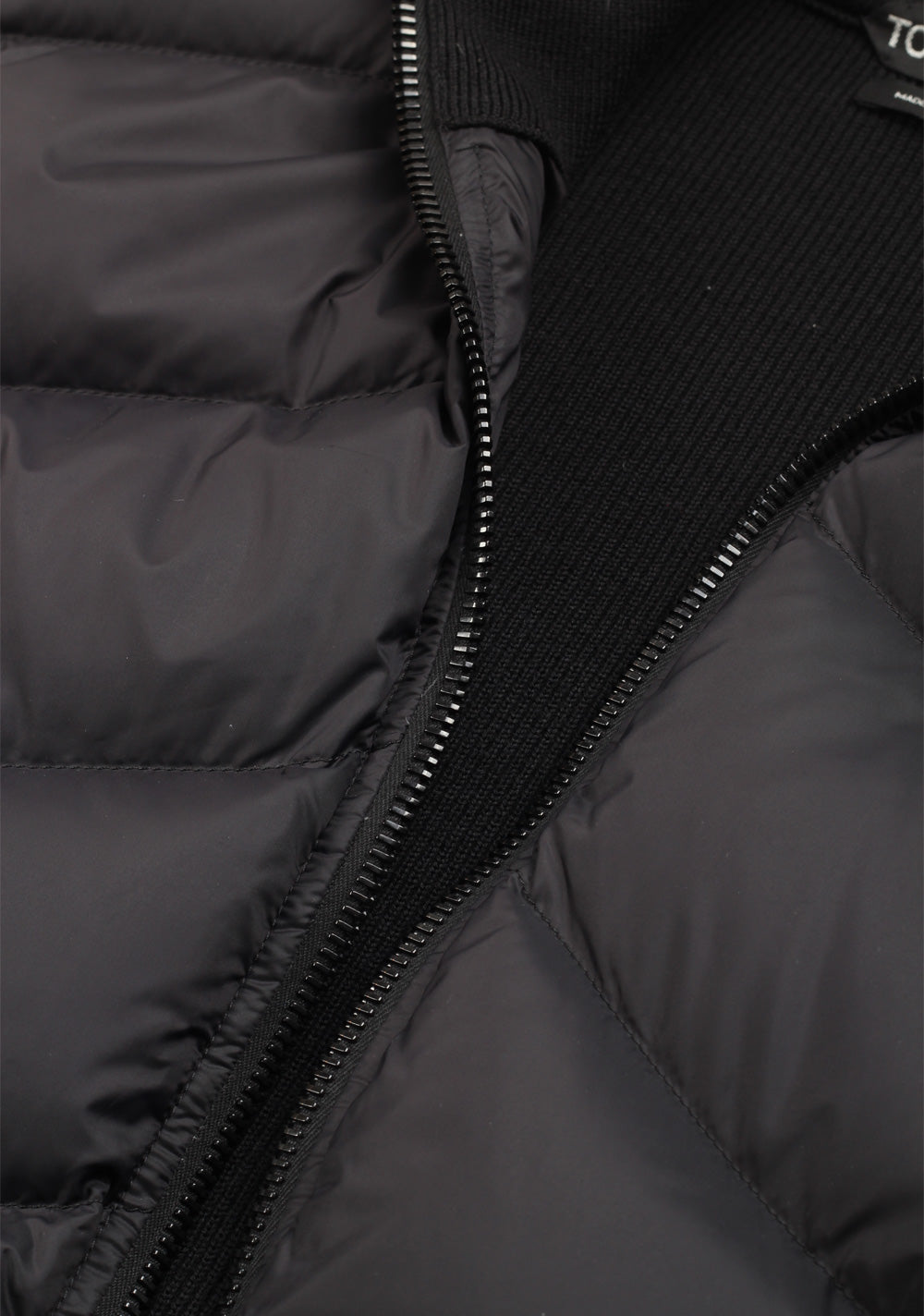 TOM FORD Black Quilted Gilet Vest 46 / 36R U.S.