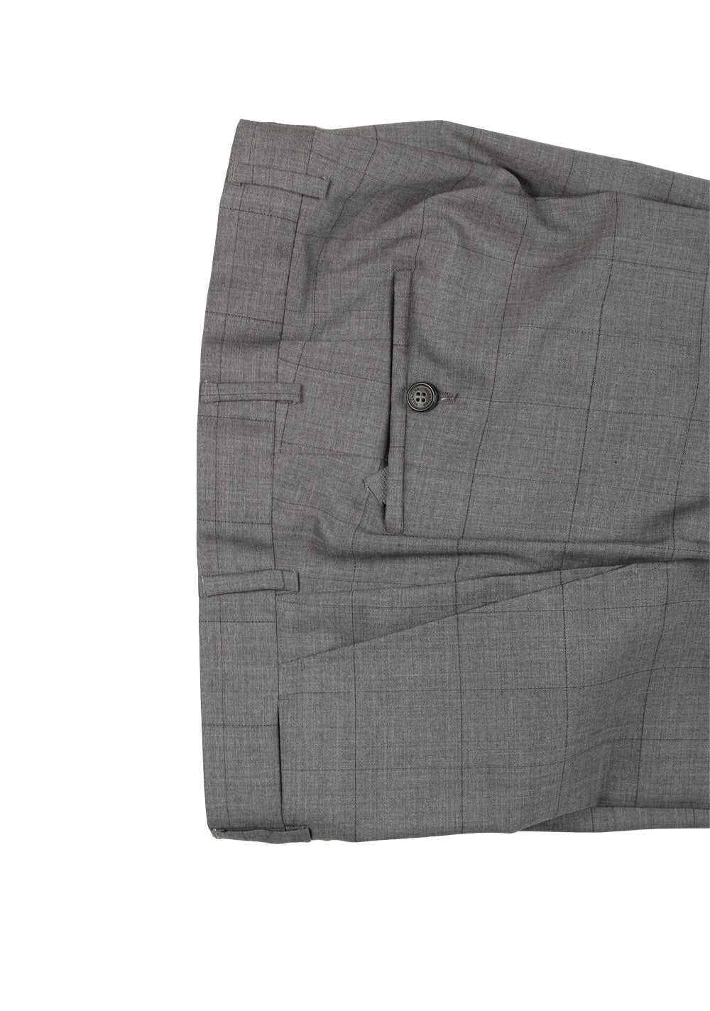 Valentino Gray Checked Suit Size 50 / 40R U.S.