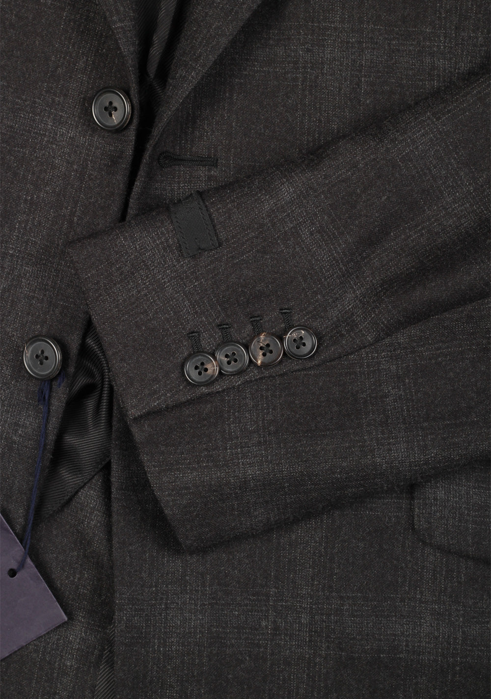 Prada Gray Checked Suit Size 54L / 44L U.S.