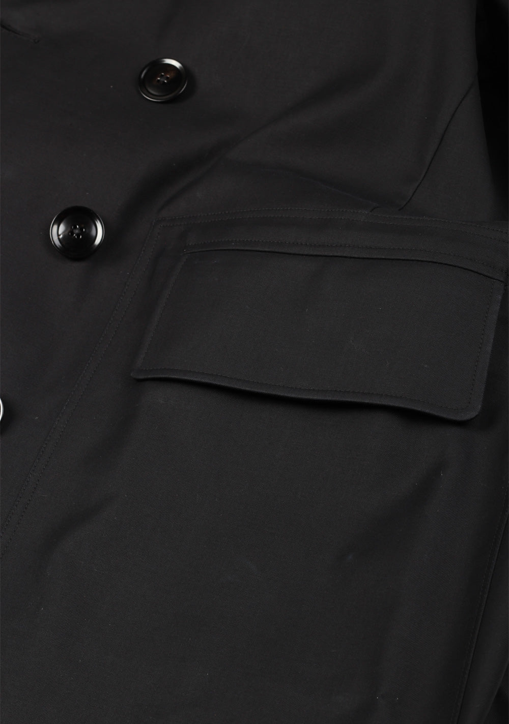 TOM FORD Black Rain Coat Size 48 / 38R U.S. Outerwear