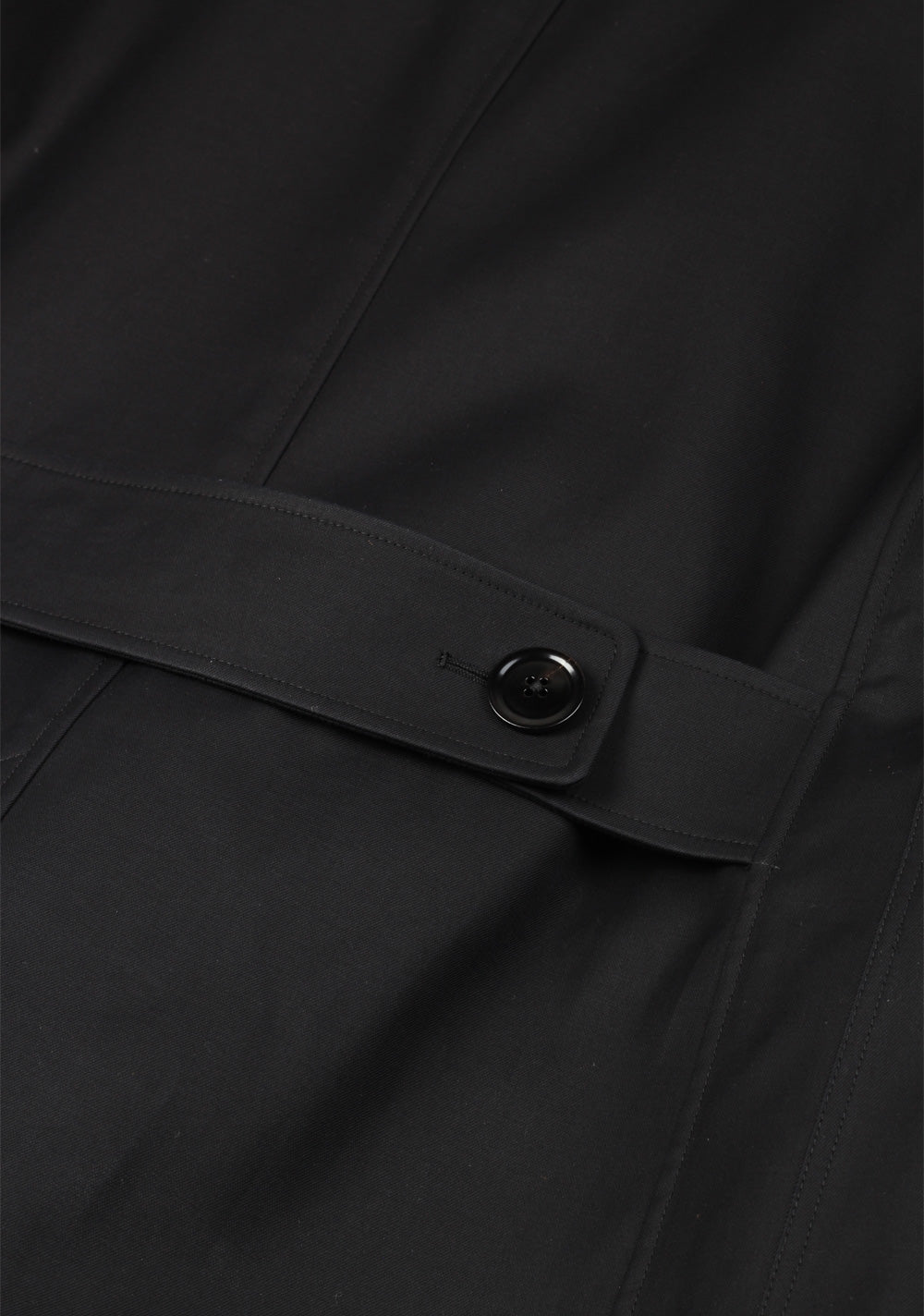 TOM FORD Black Rain Coat Size 48 / 38R U.S. Outerwear